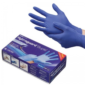 Readigloves Nytraguard Bluple Nitrile Gloves
